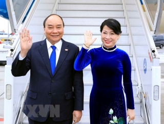 Chủ tịch nước Nguyễn Xuân Phúc lên đường thăm chính thức Liên bang Nga