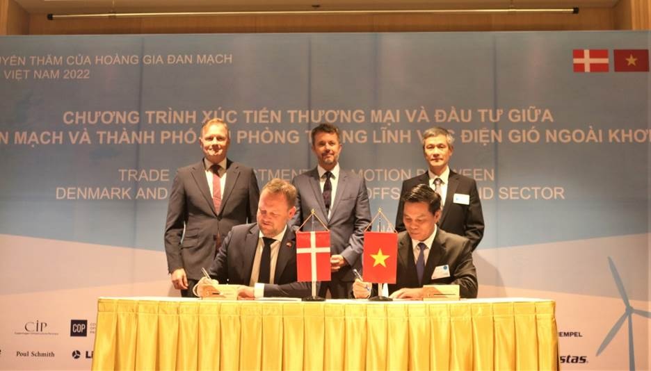 Đan Mạch đẩy mạnh hợp tác điện gió ngoài khơi với thành phố Hải Phòng