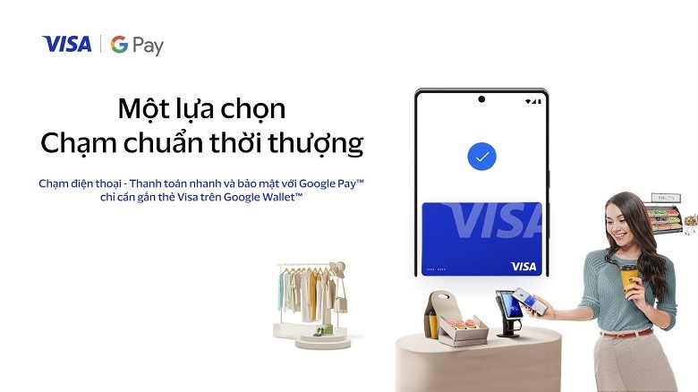 Visa cùng 7 ngân hàng kích hoạt tính năng thanh toán qua Google Wallet visa cung 7 ngan hang kich hoat tinh nang thanh toan qua vi dien tu google wallet