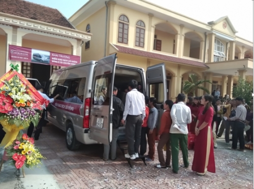 Agribank Nghệ An khai trương điểm giao dịch lưu động thứ 2