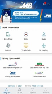 MBBank tăng tiện ích trên các chuyến bay từ ứng dụng App