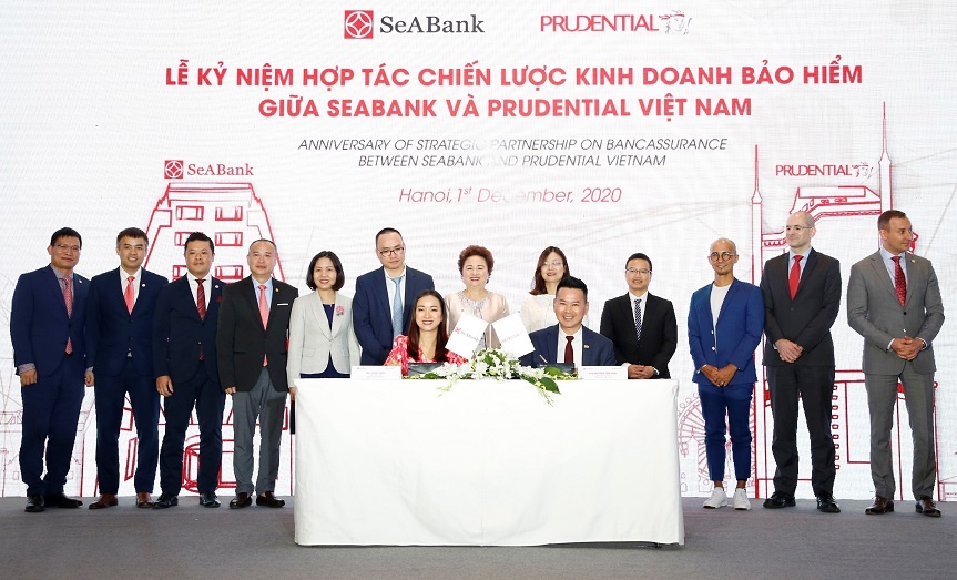 prudential viet nam va seabank thuc day quan he hop tac phan phoi san pham bao hiem tren nen tang ky thuat so