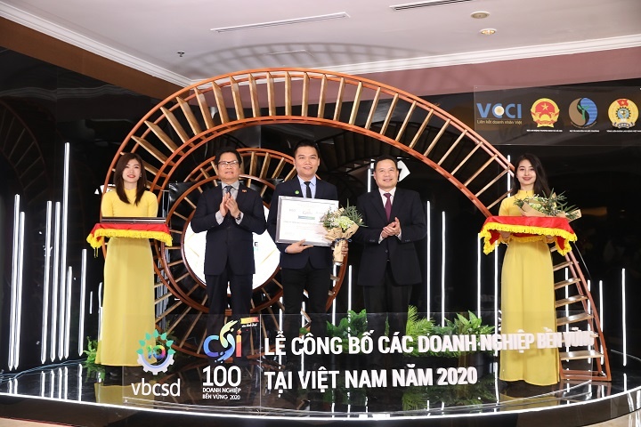 herbalife viet nam tiep tuc duoc vinh danh top 100 doanh nghiep ben vung viet nam