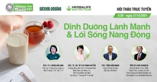 Herbalife Việt Nam cùng Báo Sức khỏe & Đời sống tổ chức "Hành trình sức khỏe trực tuyến"