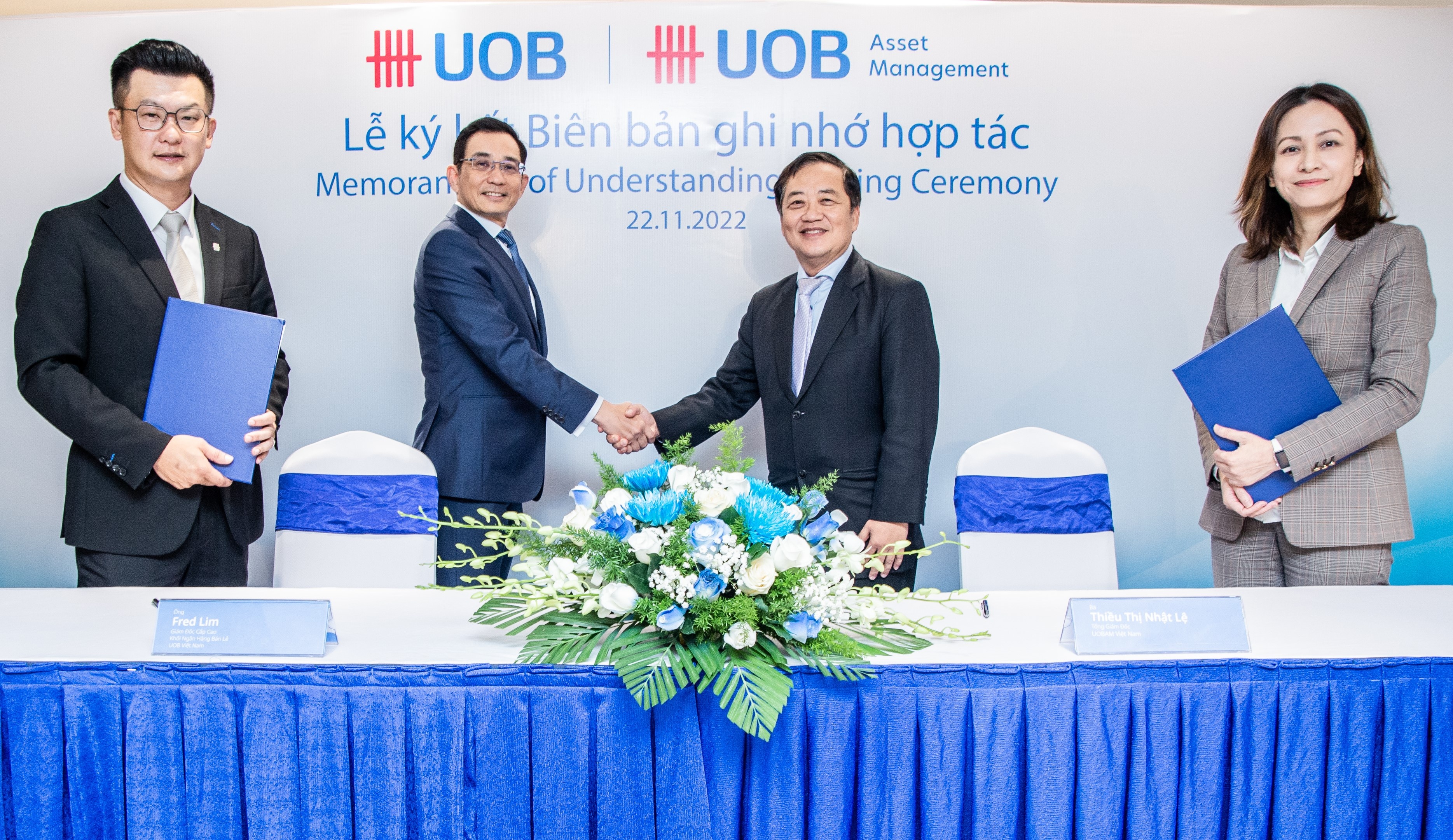 Ngân hàng và Quỹ đầu tư của UOB bắt tay triển khai sản phẩm đầu tư