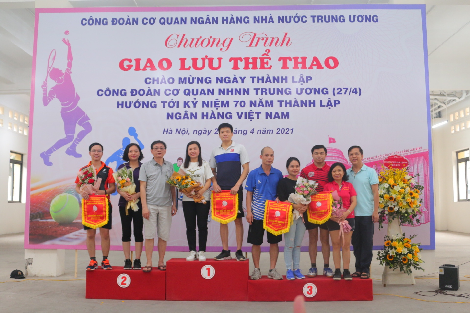 giao luu the thao co quan nhnn trung uong lan toa tinh than doan ket