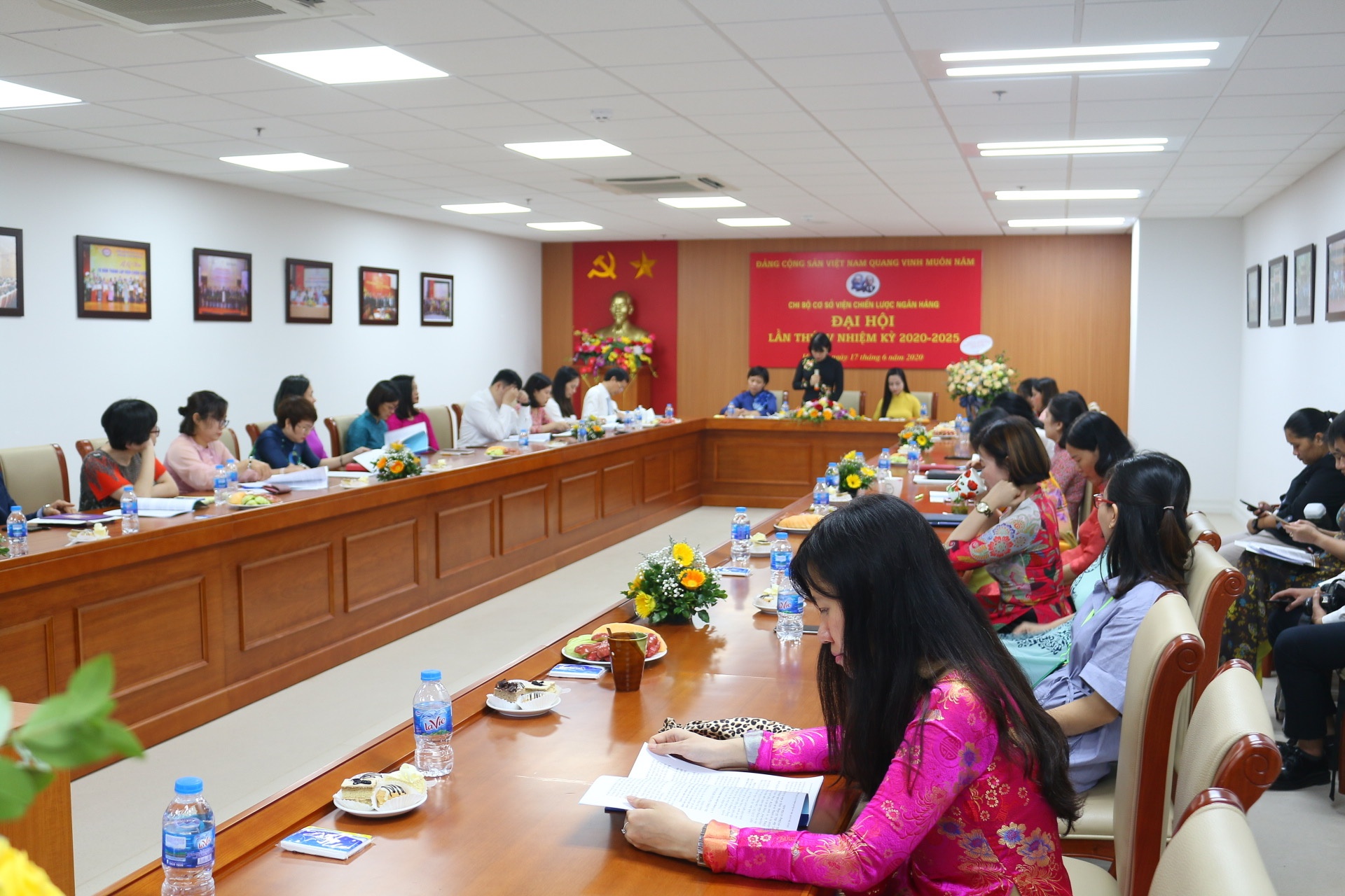 dai hoi chi bo vien chien luoc ngan hang nhiem ky 2020 2025