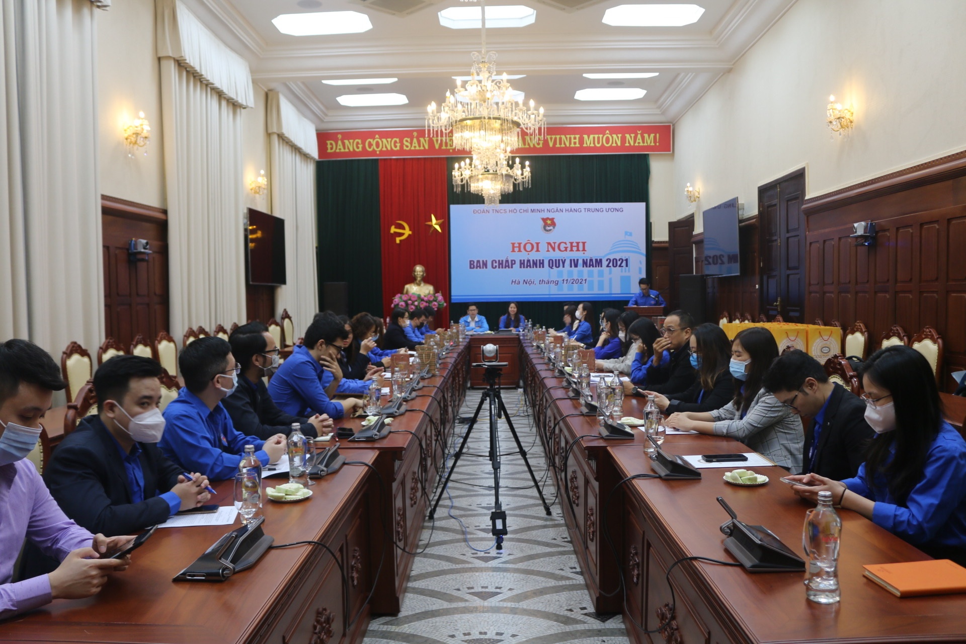 doan thanh nien nhtw to chuc hoi nghi ban chap hanh quy iv nam 2021