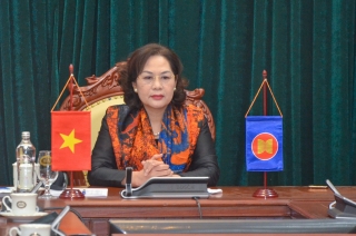 Thống đốc Nguyễn Thị Hồng chủ trì Hội nghị trực tuyến Hội đồng Thống đốc SEACEN