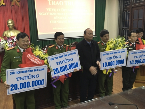 Bắt gọn đối tượng cướp Agribank Dĩnh Kế; thu hồi hơn 1 tỷ đồng