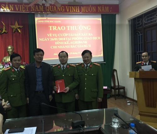 Bắt gọn đối tượng cướp Agribank Dĩnh Kế; thu hồi hơn 1 tỷ đồng