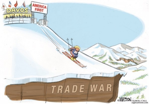 Nguy cơ về một cuộc chiến tranh thương mại sau khi Cohn từ chức