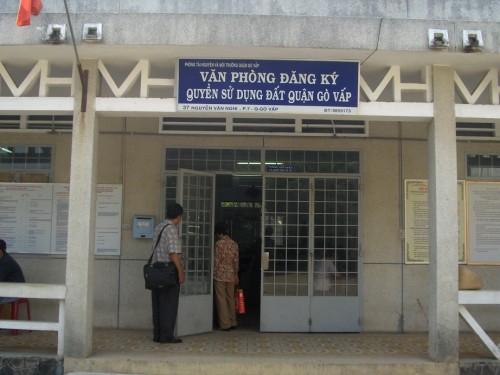 TP.HCM: Thành lập Văn phòng đăng ký đất đai