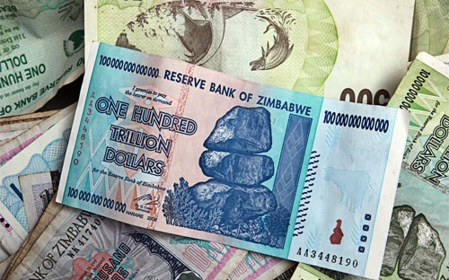 35 triệu tỷ đôla Zimbabwe đổi 1 USD để chấm dứt sử dụng đồng tiền này 35 triệu tỷ đôla Zimbabwe đổi 1 USD để chấm dứt sử dụng đồng tiền này