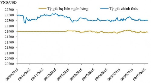 Chưa thấy rủi ro gây áp lực lên tỷ giá trong ngắn hạn Chưa thấy rủi ro gây áp lực lên tỷ giá trong ngắn hạn