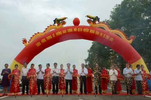 Thông xe tuyến đường nối Quốc lộ 1A với Quốc lộ 48