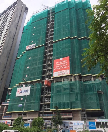 Mỹ Đình Plaza 2 ghi điểm nhờ tiến độ xây dựng vượt trội