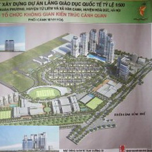 Hà Nội điều chỉnh quy hoạch chi tiết Làng giáo dục quốc tế