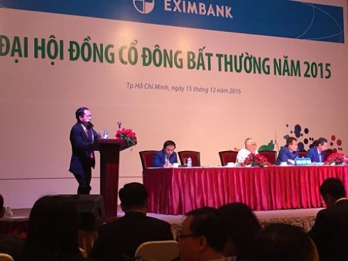 Đại hội cổ đông Eximbank đã thông qua HĐQT mới