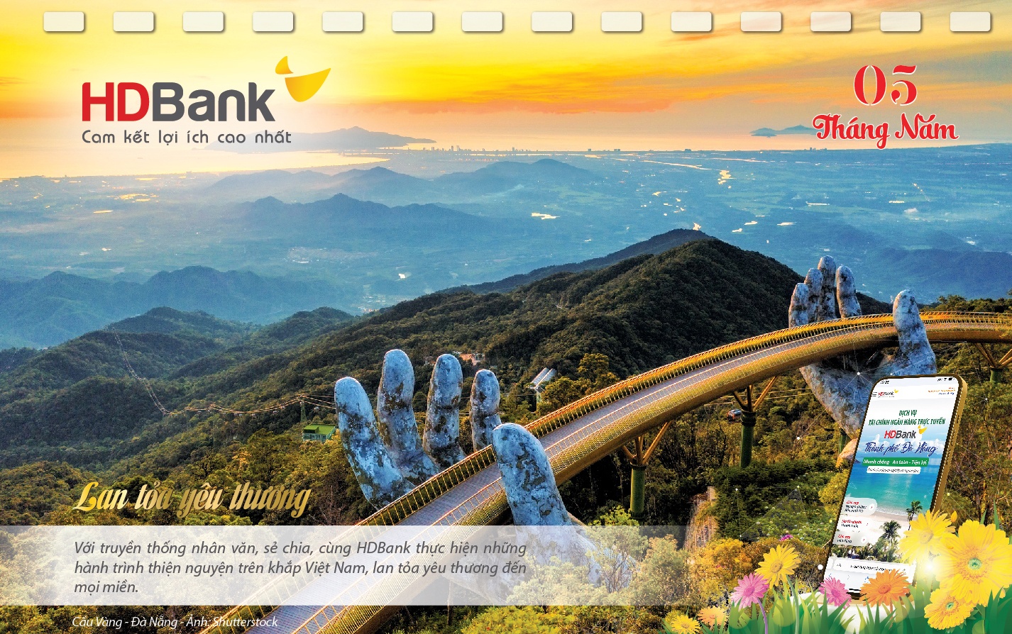 Bộ lịch HDBank 2023: Gửi gắm lợi ích đến mọi miền Tổ quốc bo lich hdbank 2023 gui gam loi ich den moi mien to quoc