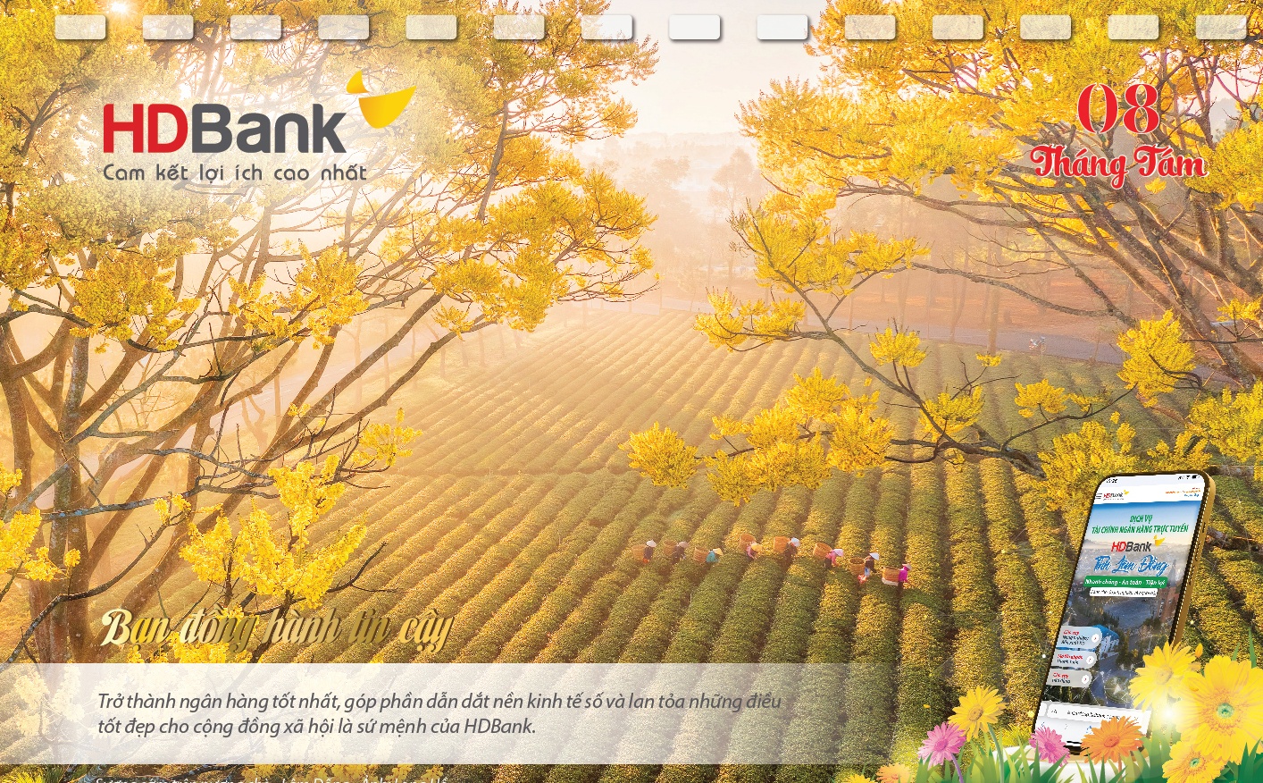 bo lich hdbank 2023 gui gam loi ich den moi mien to quoc