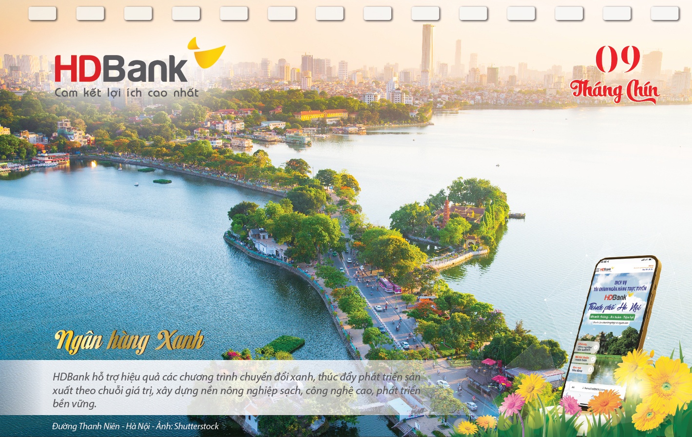 bo lich hdbank 2023 gui gam loi ich den moi mien to quoc