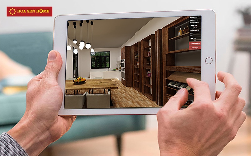 Ứng dụng trực tuyến Hoa Sen Home 3D: Giải pháp gia tăng trải nghiệm khách hàng