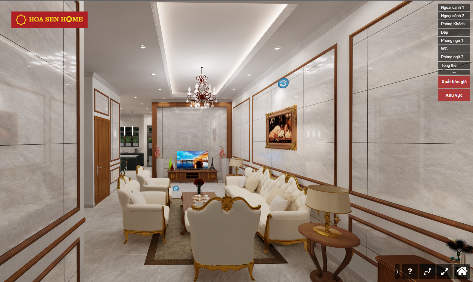 ung dung truc tuyen hoa sen home 3d giai phap gia tang trai nghiem khach hang