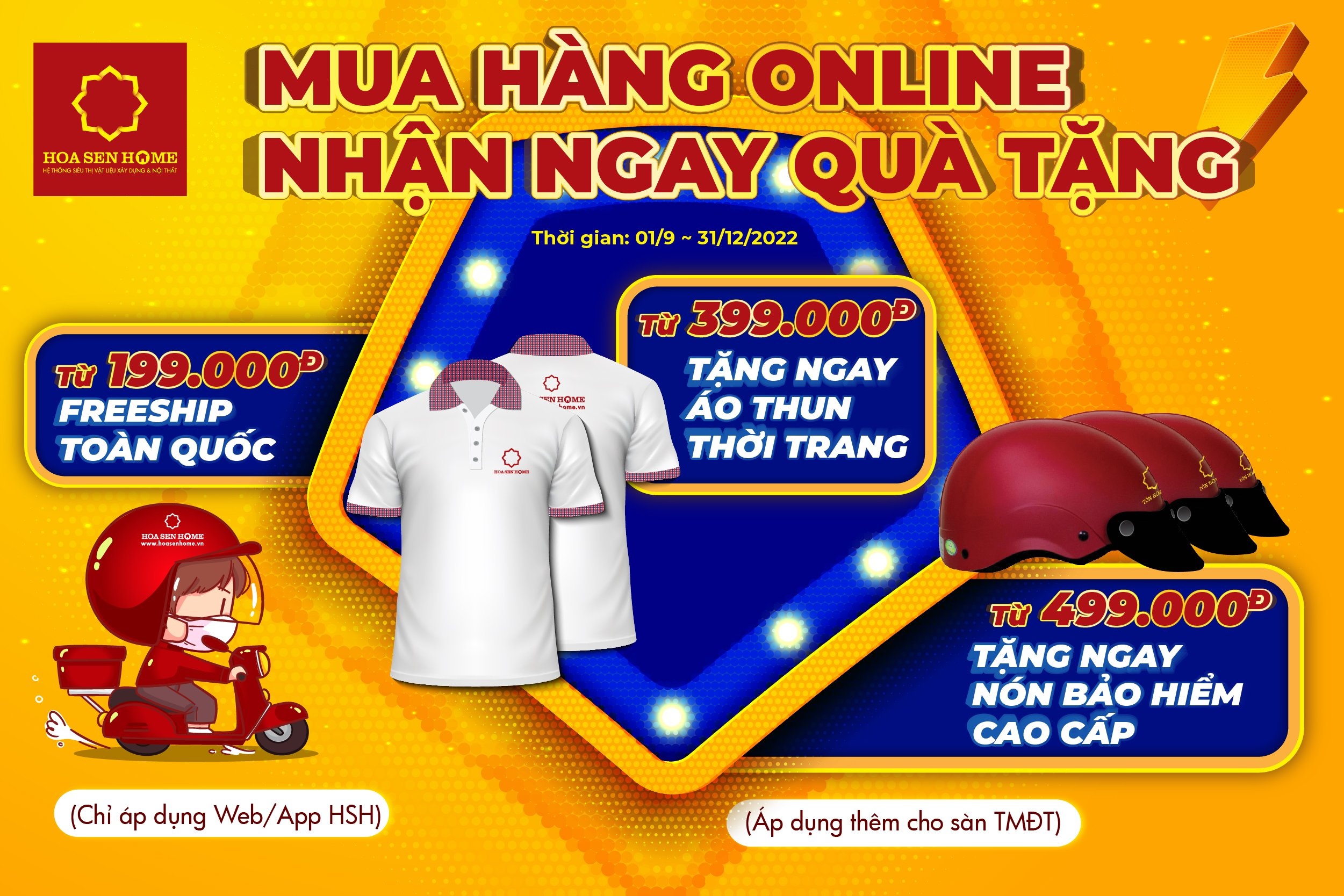 Siêu thị Hoa Sen Home tung ‘Sale lớn’ ưu đãi giảm giá lên đến 50% sieu thi hoa sen home tung sale lon uu dai giam gia len den 50