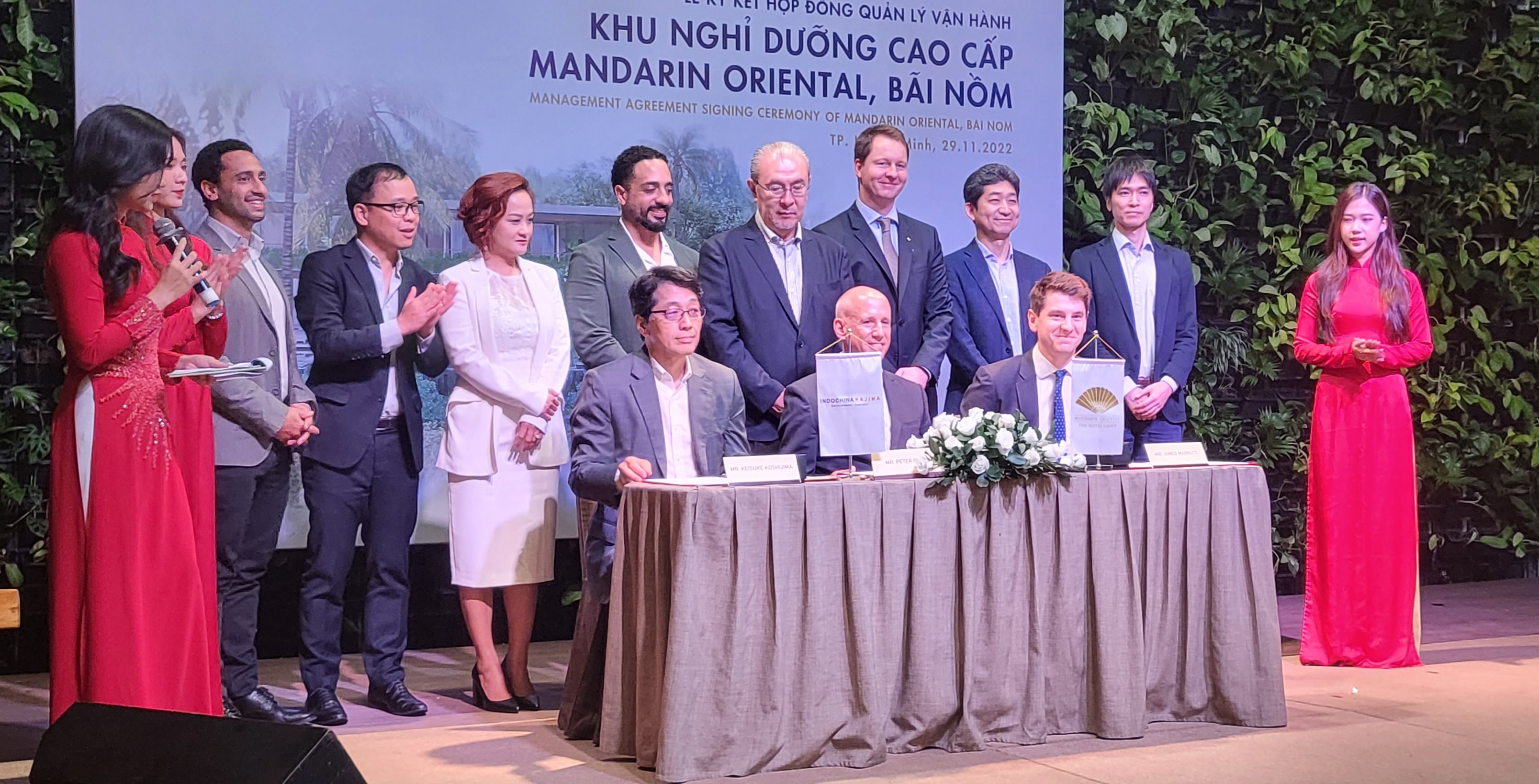 indochina kajima va tap doan mandarin oriental ky ket hop dong quan ly van hanh