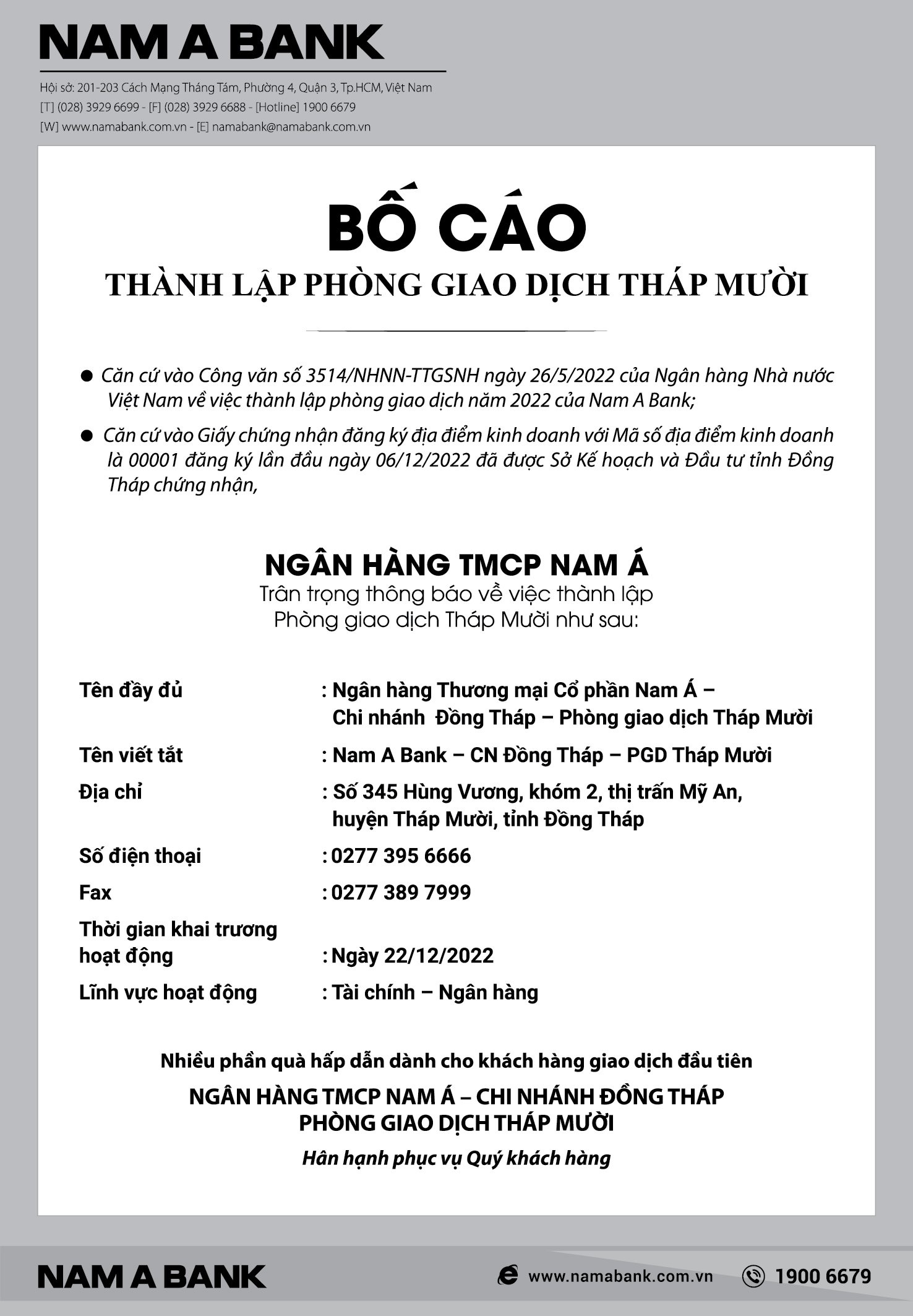 nam a bank bo cao thanh lap phong giao dich thap muoi 134463