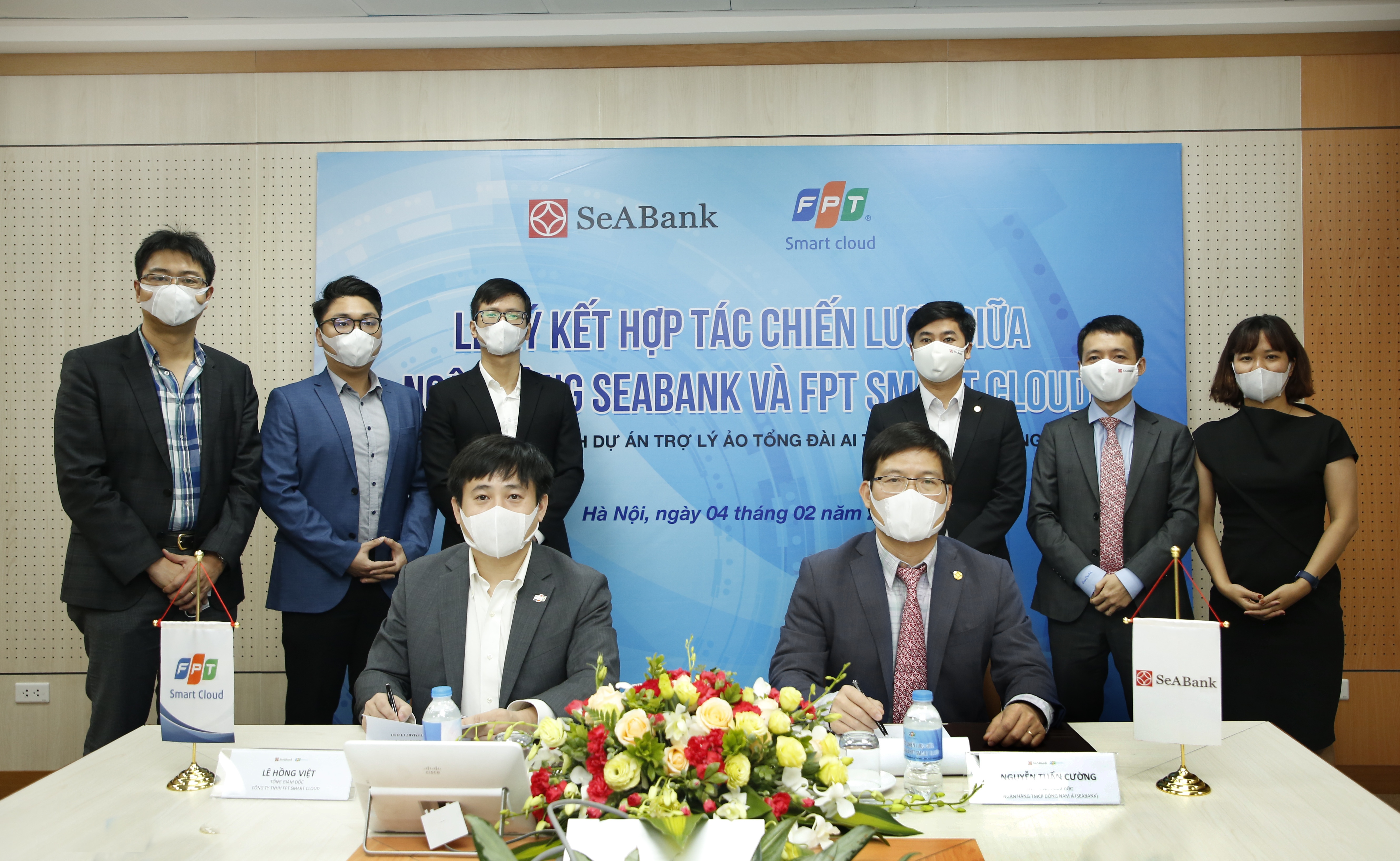 seabank hop tac chien luoc voi fpt smart cloud ra mat tro ly ao tong dai ai