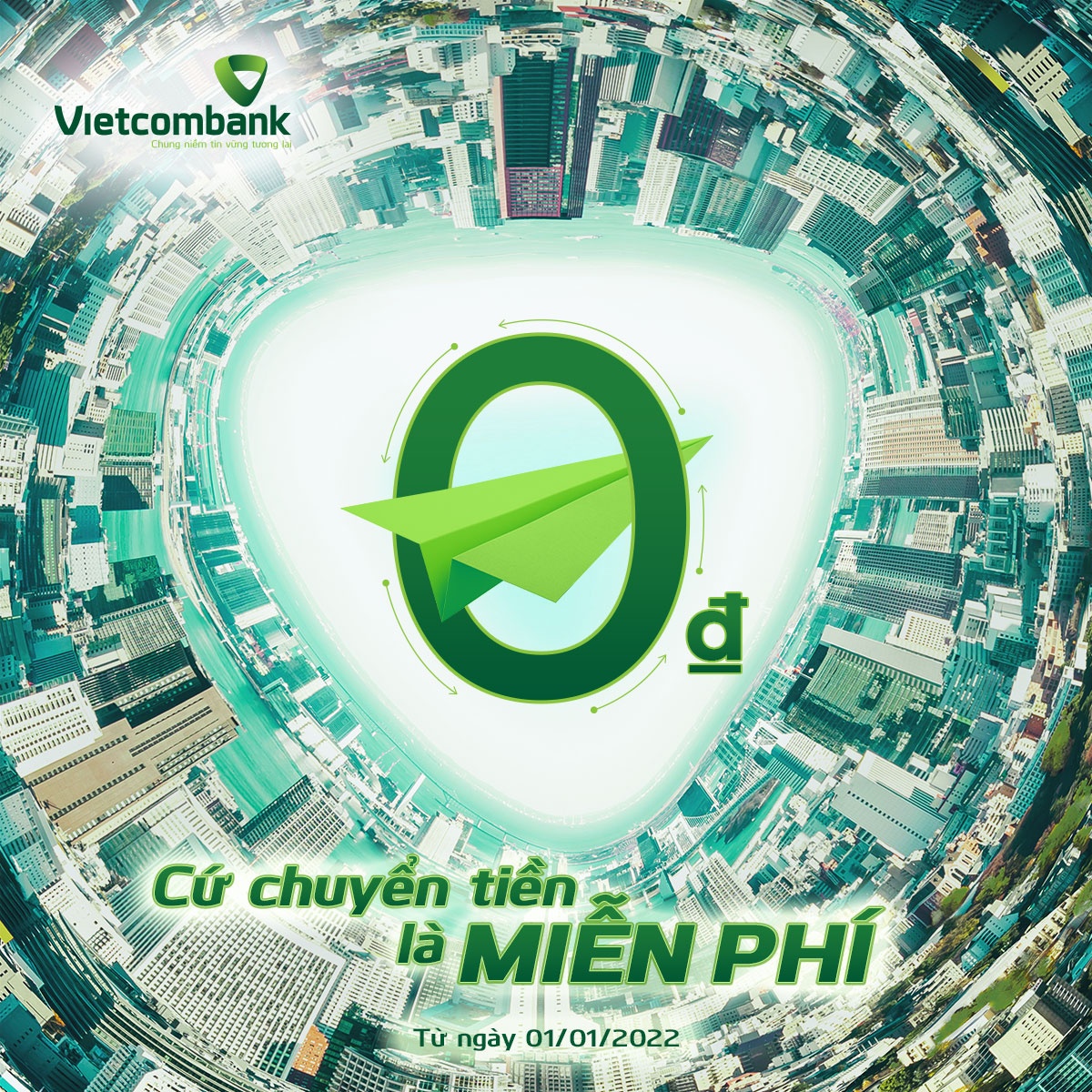 vietcombank day manh ho tro khach hang ban le