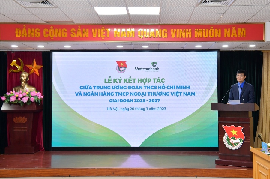Vietcombank và Trung ương Đoàn ký kết hợp tác vietcombank va trung uong doan ky ket hop tac