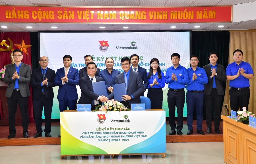 Vietcombank và Trung ương Đoàn ký kết hợp tác vietcombank va trung uong doan ky ket hop tac