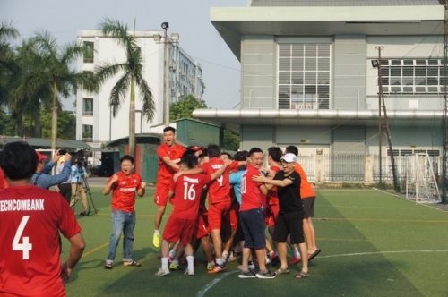 Techcombank vô địch Cúp bóng đá Mùa xuân ngành Ngân hàng Hà Nội