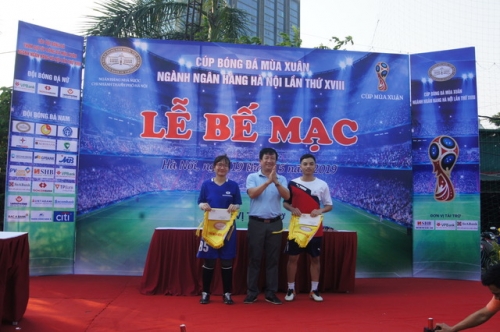 Techcombank vô địch Cúp bóng đá Mùa xuân ngành Ngân hàng Hà Nội