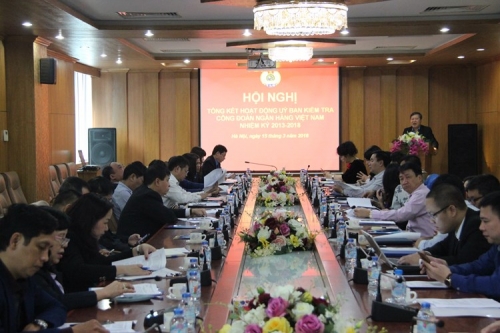 Công đoàn Ngân hàng Việt Nam: Đẩy mạnh hoạt động kiểm tra điều lệ, quy chế hoạt động Công đoàn Ngân hàng Việt Nam: Đẩy mạnh hoạt động kiểm tra điều lệ, quy chế hoạt động