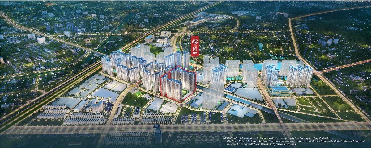 vinhomes hop tac voi tap doan samty phat trien du an the sakura