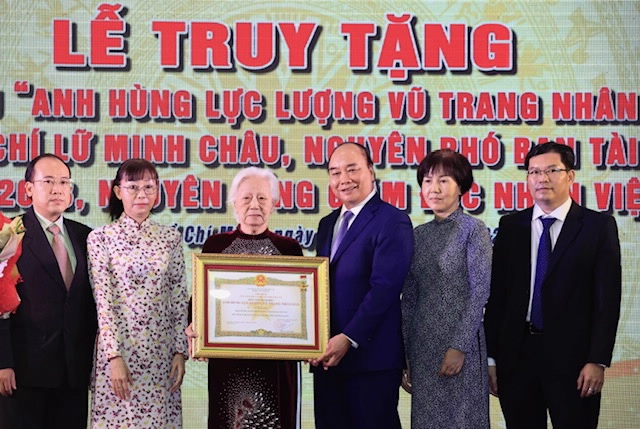 Tri ân những đóng góp to lớn của đồng chí Lữ Minh Châu tri an nhung dong gop to lon cua dong chi lu minh chau