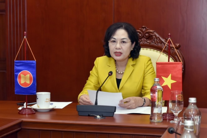 thong doc nhnn tham du hai su kien quan trong trong khuon kho hop tac tai chinh tien te khu vuc asean