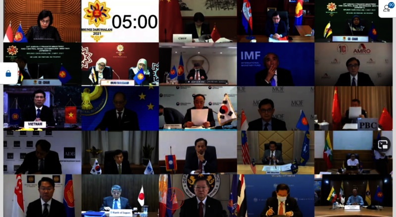 Ngân hàng Nhà nước tham dự Hội nghị trực tuyến Thống đốc NHTW và Bộ trưởng Tài chính ASEAN+3 ngan hang nha nuoc tham du hoi nghi truc tuyen thong doc nhtw va bo truong tai chinh asean3