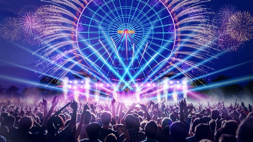 Công viên Châu Á sẽ là điểm vui chơi đêm