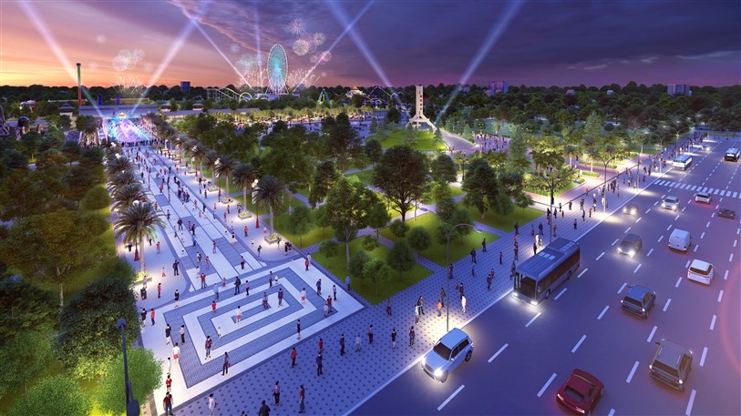 Công viên Châu Á sẽ là điểm vui chơi đêm