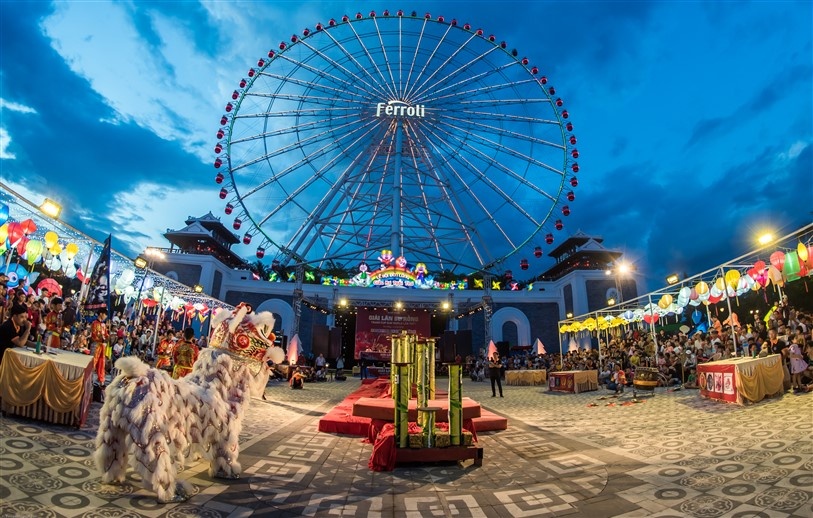 Công viên Châu Á sẽ là điểm vui chơi đêm