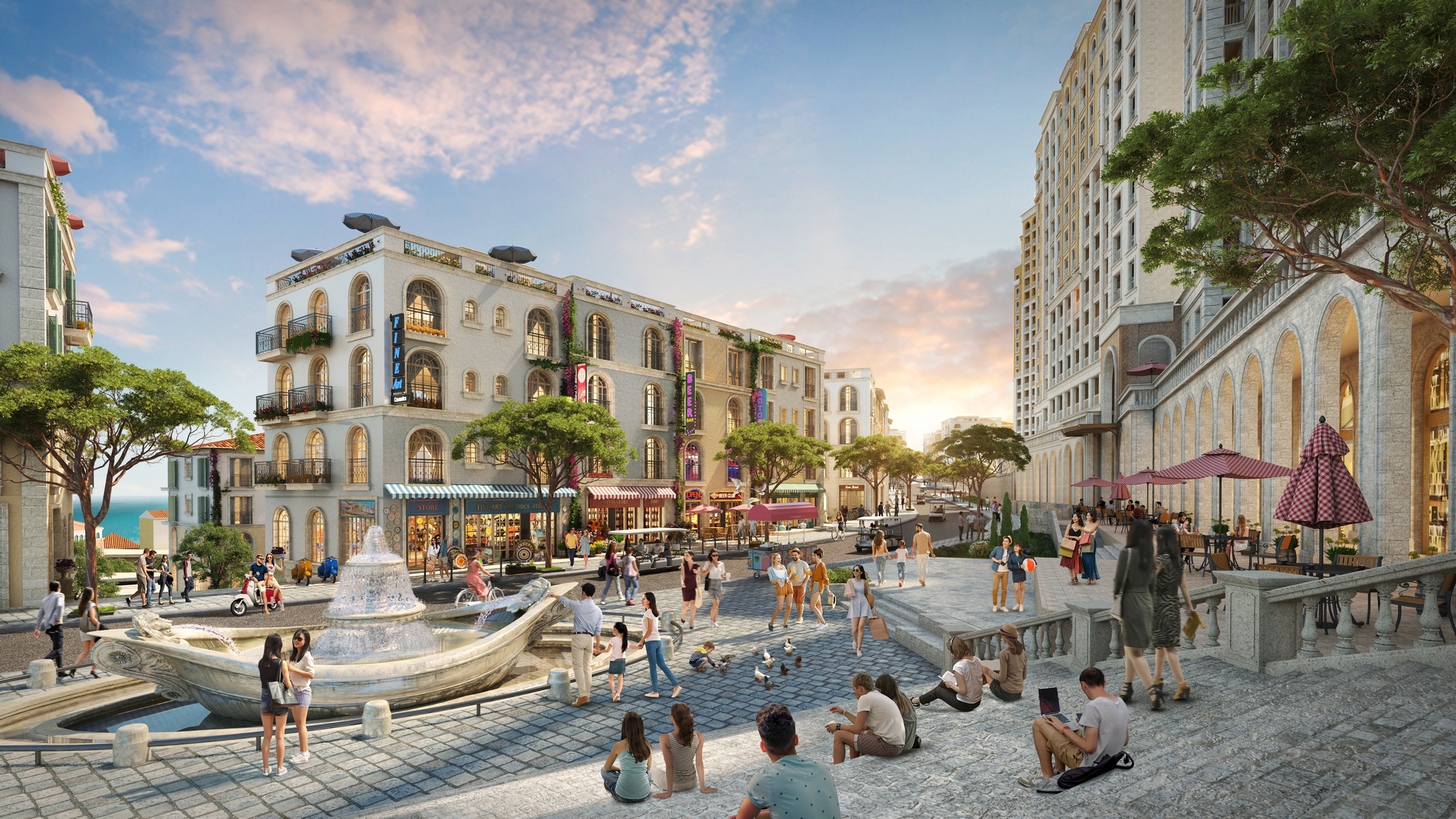 kinh doanh dich vu tai nam phu quoc moi con duong deu dan ve shophouse the center