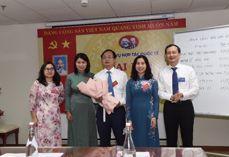 Đại hội Chi bộ Vụ Hợp tác Quốc tế nhiệm kỳ 2022-2025 thành công tốt đẹp