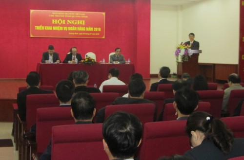 Ngành Ngân hàng Quảng Ninh triển khai nhiệm vụ năm 2016
