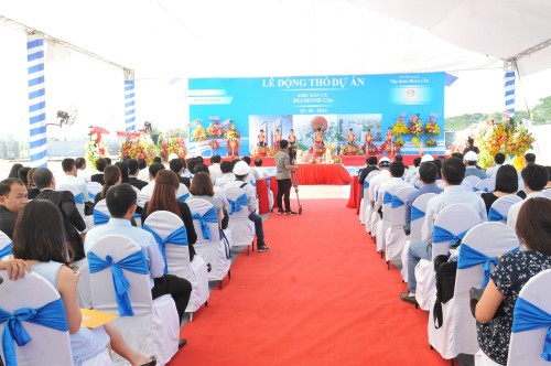 Tập đoàn Hoàn Cầu chính thức động thổ dự án Diamond City