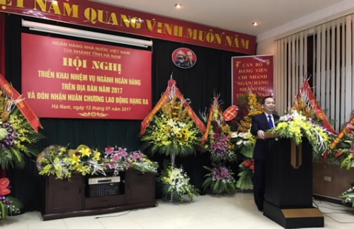 NHNN chi nhánh Hà Nam triển khai nhiệm vụ ngân hàng năm 2017